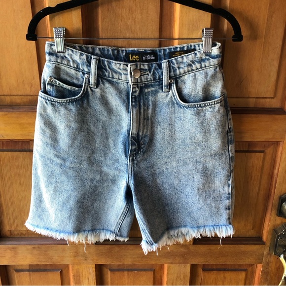 Lee Vintage Modern High Rise Bermuda Short Sz 27 - Picture 4 of 9